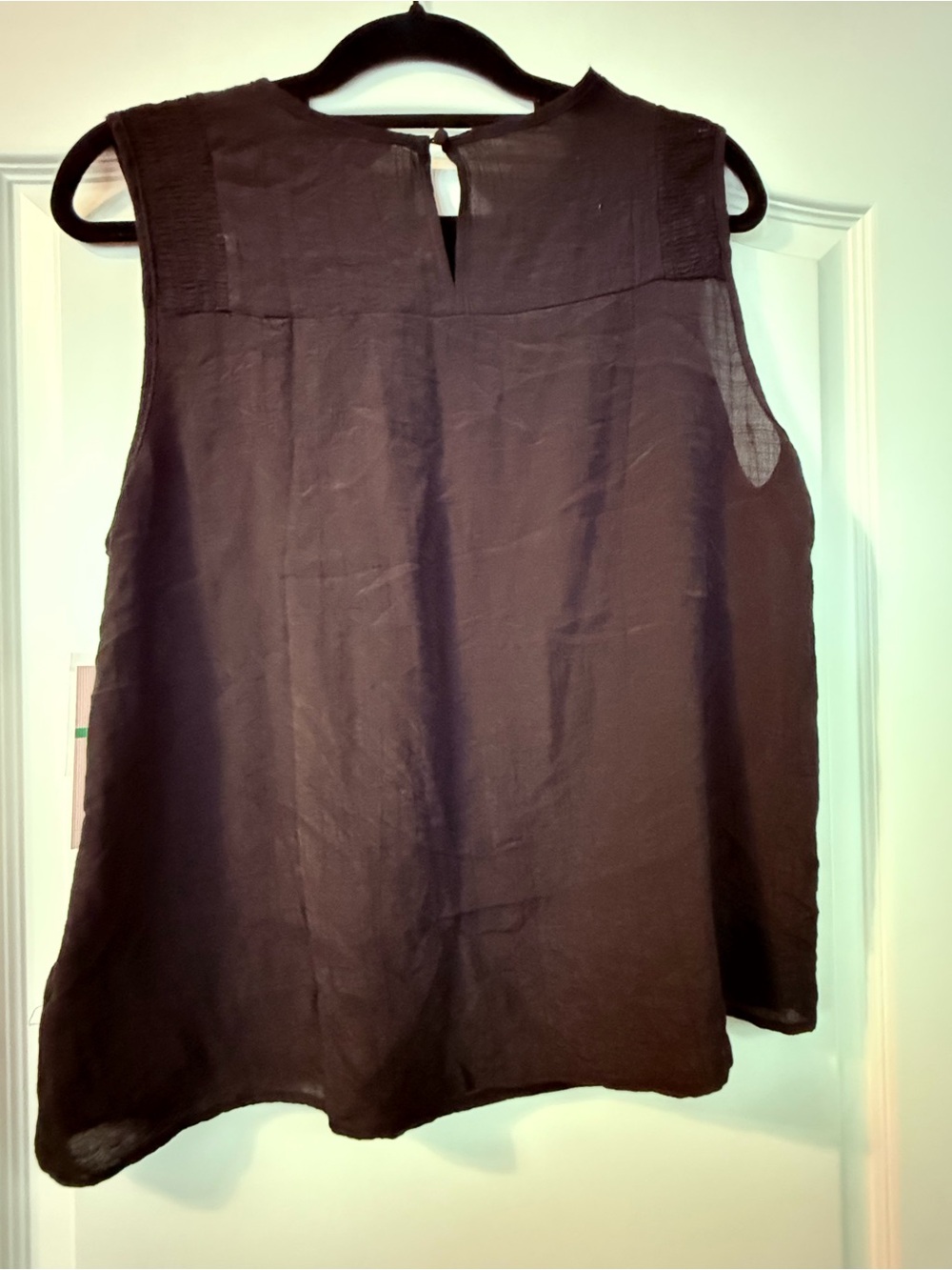 Nanette Lepore Black Sleeveless Top NWT - Picture 5 of 5